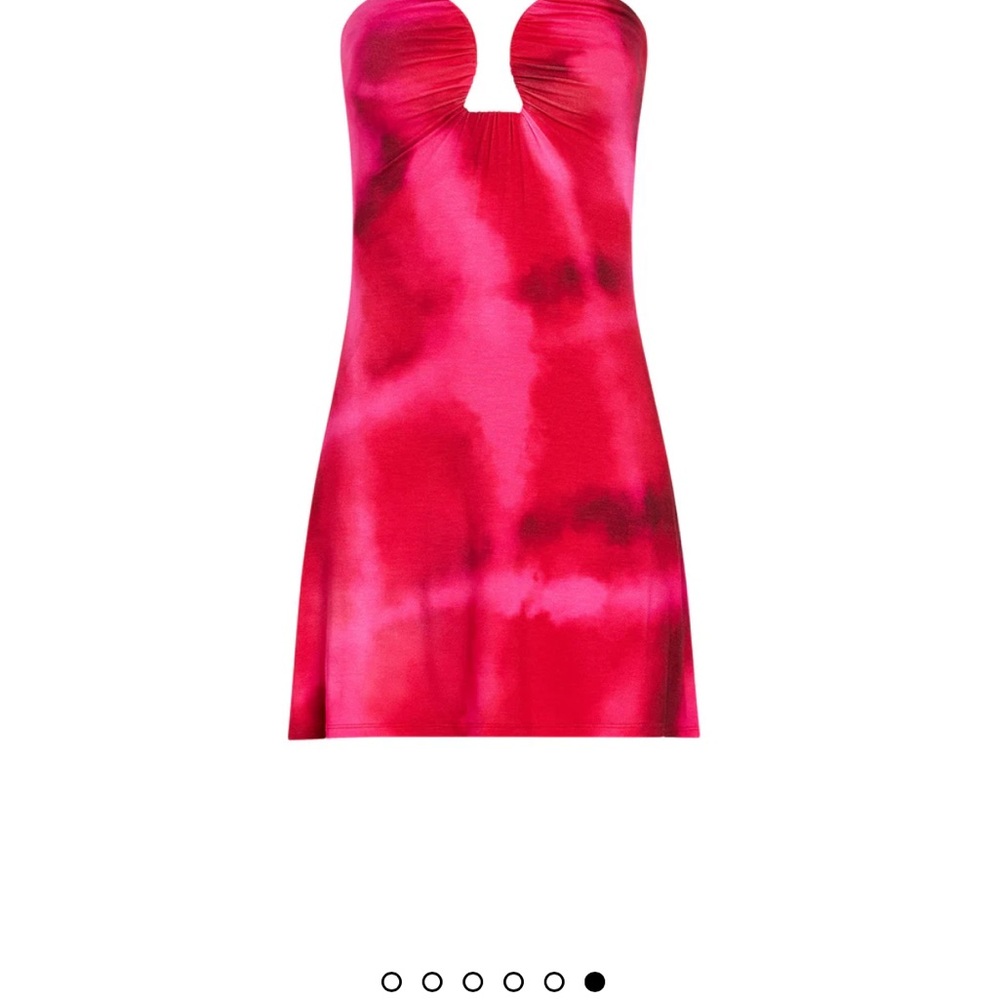 New Amanda Uprichard- Saladana Mini Dress in Abyss Print- XS
